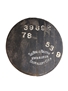 North British Cask End  58cm Diameter