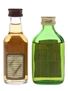 Chivas Regal & Pinwinnie Royale 12 Year Old Bottled 1980s 2 x 5cl