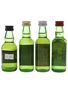 Black Bottle, Catto's, Findlater's & J & B Bottled 1980s 4 x 5cl