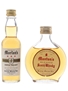 Morton's Blended Scotch & Special Reserve Bottled 1960s-1970s 2 x 5cl / 40%