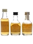Cragganmore, Dalwhinnie & Glenkinchie Bottled 1990s 3 x 5cl
