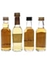 Assorted Single Malts Edradour, Glenmorangie, Poit Dhubh & St Michael 4 x 5cl / 40%