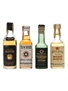 4 x Blended Whisky Miniatures 