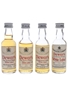 Dewar's White Label Bottled 1980s-1990s 4 x 5cl