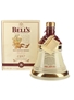 Bell's Christmas 1997 Ceramic Decanter Ingredients Of Quality 70cl / 40%