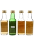 Assorted 10 Year Old Blended Scotch Whisky Clan Donald, Dunvegan, Glenriddings, Wordsworth 4 x 5cl / 40%