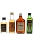 Assorted Blended Scotch Whisky Big T, Famous Grouse, Haig, Passport 4 x 5cl