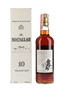 Macallan 10 Year Old Bottled 1980s - Giovinetti 75cl / 40%