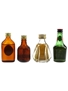 Assorted Blended Whisky Bottled 1970s 4 x 4.7cl-5cl / 40%