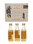 Gordon & MacPhail Traditional Miniatures Port Ellen 1980, Inverleven 1984, Imperial 1979 3 x 5cl