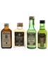 Ballantine's, Inver House & Passport Bottled 1980s 4 x 4cl-5cl