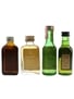 Ballantine's, Inver House & Passport Bottled 1980s 4 x 4cl-5cl