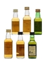 6 x Single Malt Scotch Whisky Miniatures 