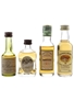 Balvenie, Cardhu, Glenallachie & Dufftown Glenlivet Bottled 1980s 4 x 5cl