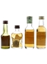 Balvenie, Cardhu, Glenallachie & Dufftown Glenlivet Bottled 1980s 4 x 5cl