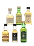 6 x Single Malt Scotch Whisky Miniatures 