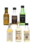 6 x Single Malt Scotch Whisky Inc Clynelish FF Miniatures