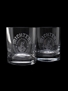 Michter's Whisky Tumblers  9.5cm Tall