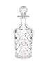 Crystal Decanter With Stopper  27cm Tall