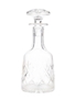 Crystal Decanter With Stopper  26cm x 10.5cm