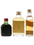 Highland Fusilier, Buchanan's De Luxe & Johnnie Walker Red Label Bottled 1960s & 1970s 3 x 5cl / 40%