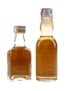 Dewar's White Label & White Heather 5 Year Old Bottled 1970s & 1980s 2 x 4.7cl