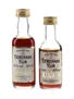 OVD Old Vatted Demerara Rum Bottled 1980s - George Morton 2 x 5cl / 40%