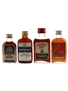 Assorted Demerara Rum Bottled 1950s-1960s 4 x 5cl / 40%