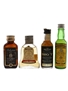 Assorted Blended Scotch Whisky Ballantine's 12, Bell's Extra Special, Big T & Cutty Sark 4 x 3cl-4.7cl