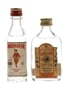 Beefeater & Gordons Gin Bottled 1970s 3.98cl & 4cl / 40%