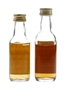 Glen Moray 12 & Tamdhu 10 Year Old Bottled 1970s-1980s 2 x 5cl / 40%