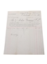 Assorted Correspondence & Invoices, Dated 1907-19  