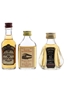 Chivas Regal 12, Maund 10 Year Old & Something Special Bottled 1980s-1990s 3 x 5cl