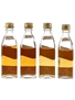 Johnnie Walker Black Label Bottled 1970s 4 x 5cl / 40%