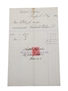 Vauxhall Distillery Correspondence, Invoices & Purchase Receipt, Dated 1899-1907 William Pulling & Co. 