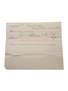 Allman & Co. Bandon Distillery Correspondence, Bill, Purchase Receipts & Cheques, Dated 1889-1909 William Pulling & Co. 