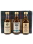 Morrison's Malt Whisky Miniature Collection Bottled 1980s-1990s - Glen Garioch, Bowmore & Auchentoshan 3 x 5cl / 40%