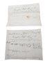 Littlemill Distillery Correspondence, Invoices & Purchase Receipt  Dated 1857-1865 William Pulling & Co. 