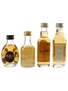 Assorted Blended Scotch Whisky Bottled 1980s - 1990s 4 x 5cl / 40%