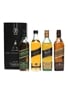 Johnnie Walker The Collection Black, Green, Gold & Blue Label 4 x 20cl