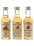 Famous Grouse Bottled 1980s & 1990s 3 x 5cl / 40%