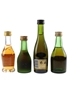 Assorted Cognac Bisquit, Marnier Lapostolle, Remy Martin, Salignac 4 x 5cl / 40%