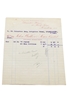 John Walker & Sons Limited Invoices, Dated 1913 St Johnston Esq 