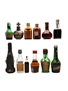 Assorted Liqueurs  12 x 1cl-5cl