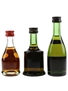 Bisquit, Remy Martin & Prince Hubert De Polignac Bottled 1970s 3 x 5cl