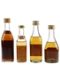 Assorted Brandy Cyprus Brandy, Brandy Drake, Old Pale & Three Barrels 3 Star 4 x 5cl