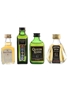 Assorted Blended Scotch Whisky House of Lords, Passport Scotch, Something Special, Queen Anne 4 x 5cl / 40%