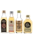 Bonnie Charlie, Hankey Bannister, Highland Mist & Long John Bottled 1970s & 1980s 4 x 5cl / 40%