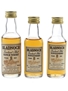 Bladnoch 8 Year Old Bottled 1980s 3 x 5cl / 40%