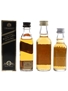 The Buchanan 8 Year Old, Johnnie Walker &The Whisky of 1990  3 x 3-5cl / 40%